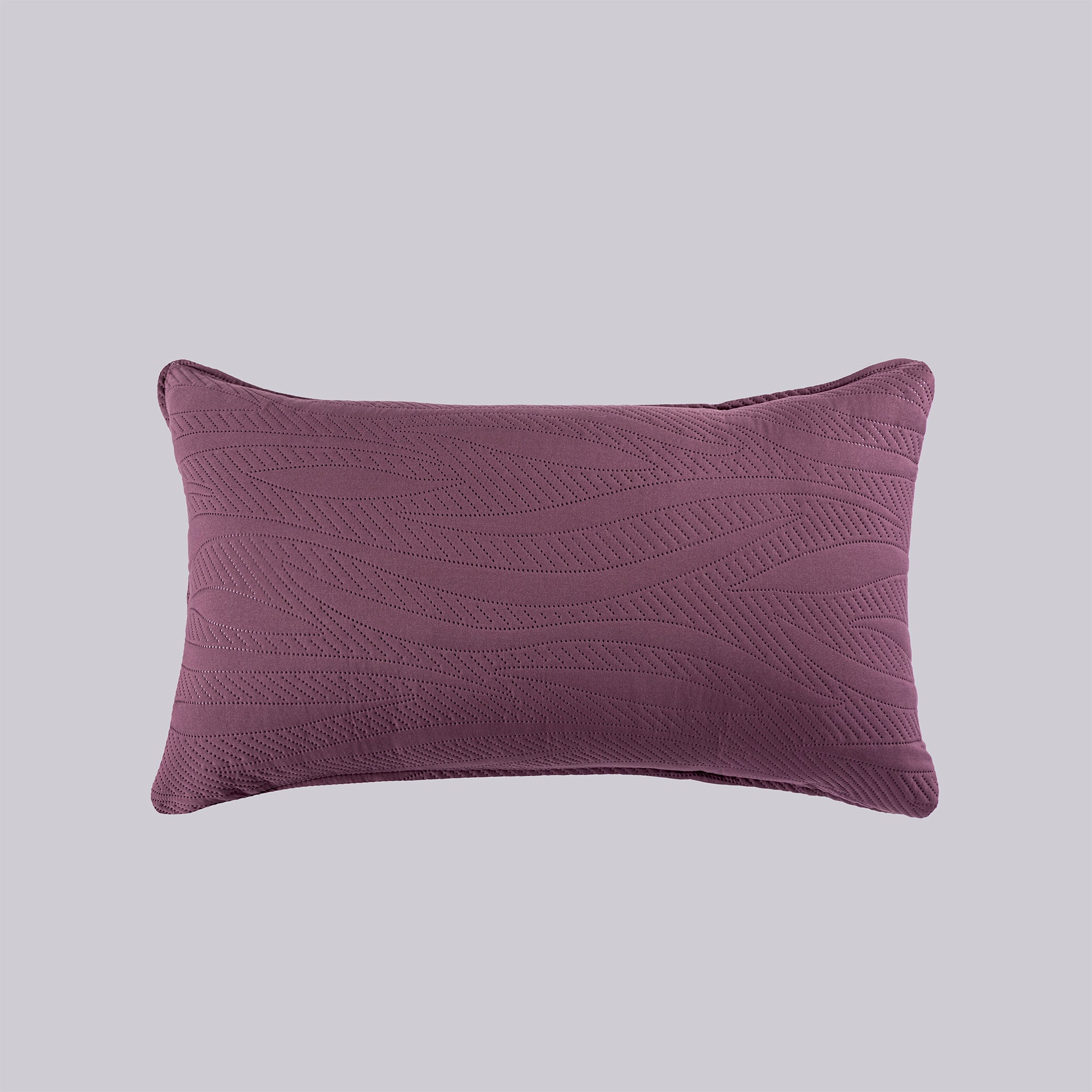 VIANNEY Funda Decorativa De Almohada, Reversible Doble Vista Novo Berry