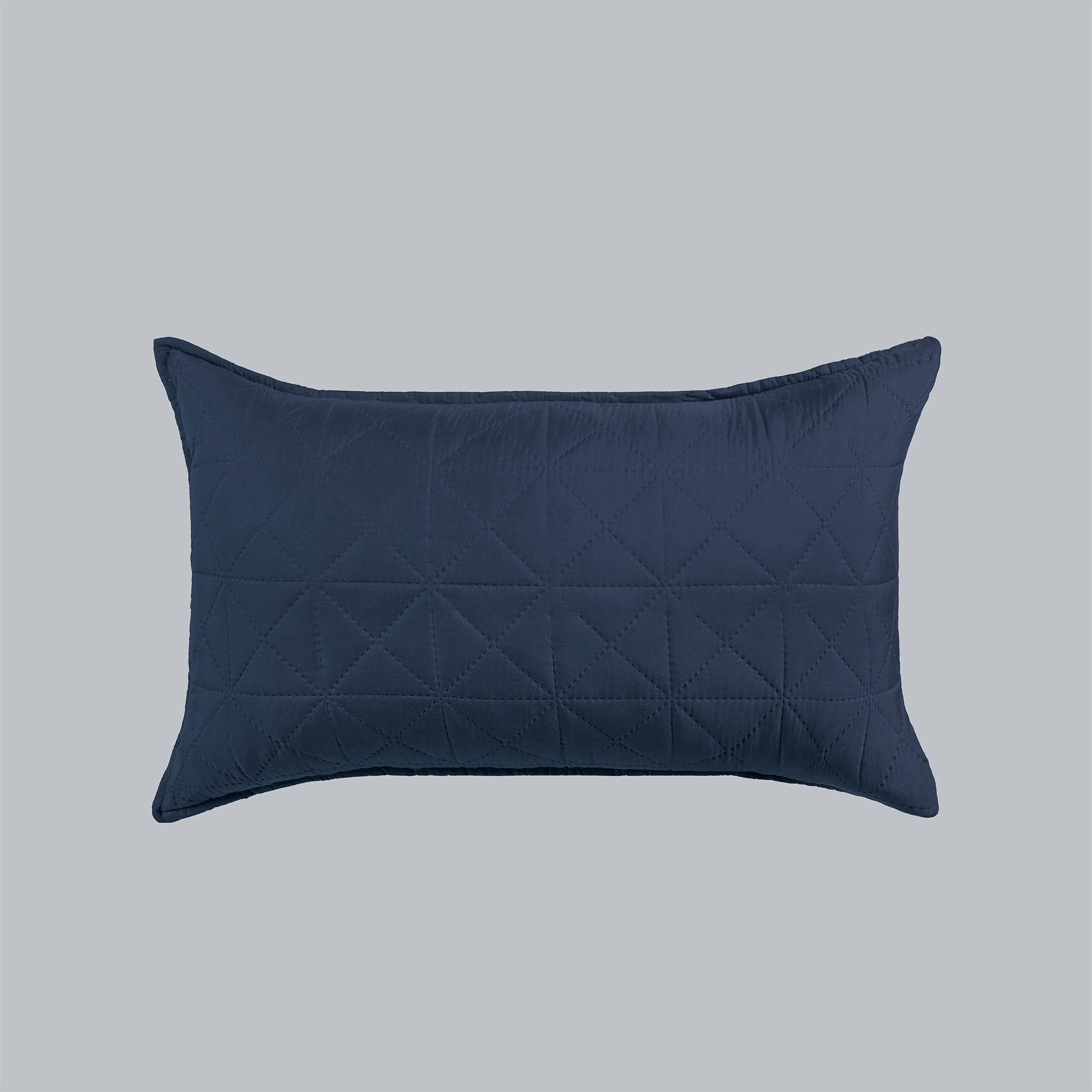 VIANNEY Funda Decorativa De Almohada, Reversible Doble Vista Novo Cobalto