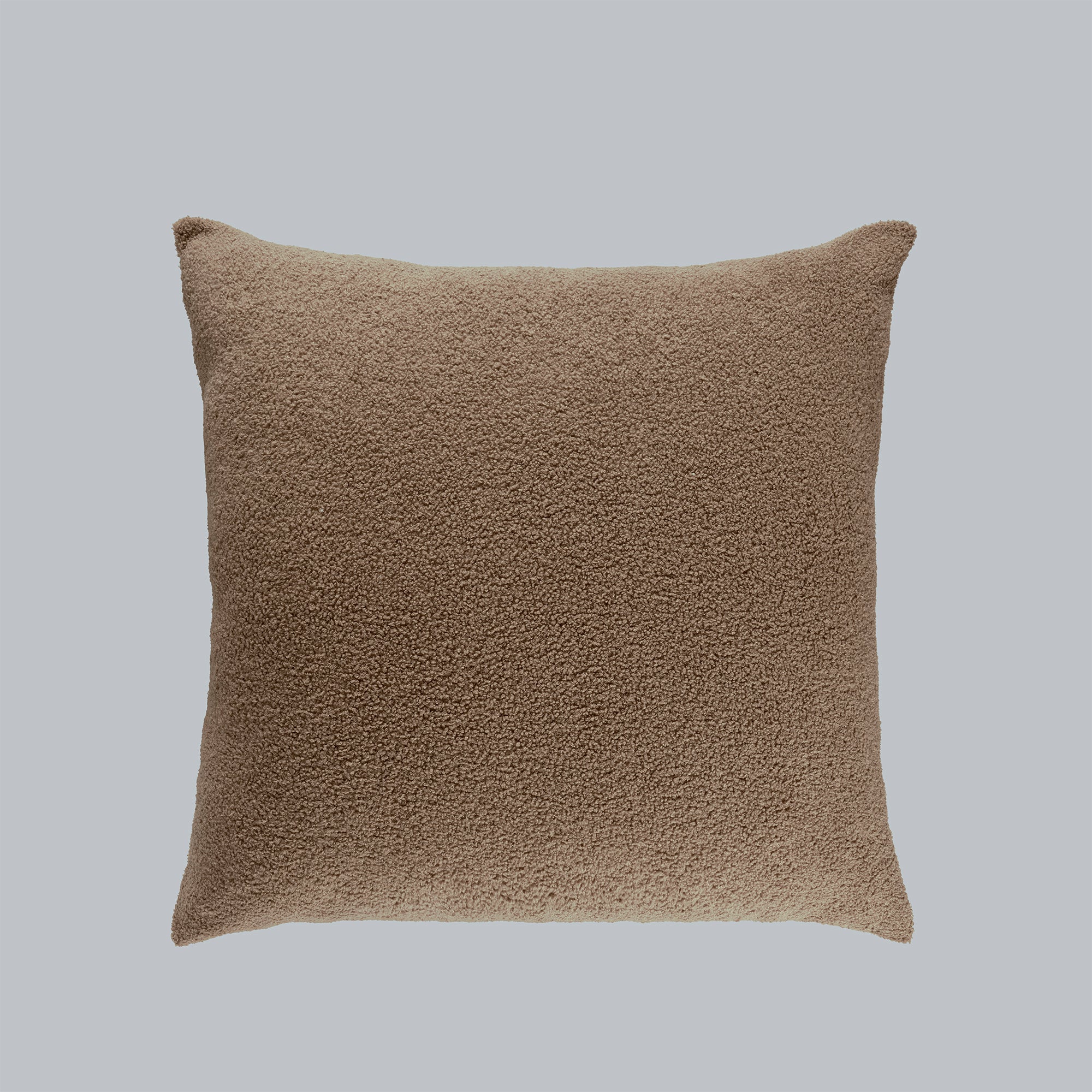 VIANNEY Funda Decorativa De Almohada Con Tejido Bouclé Bucle Latte